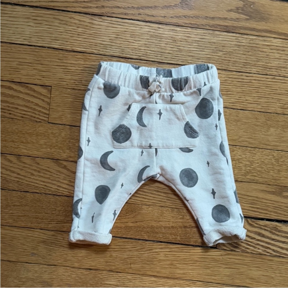 Zara Moon Pants - Size 3-6 Months